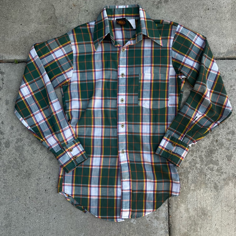 Vintage 1980s Mancester Shirt LTD Western Shirt